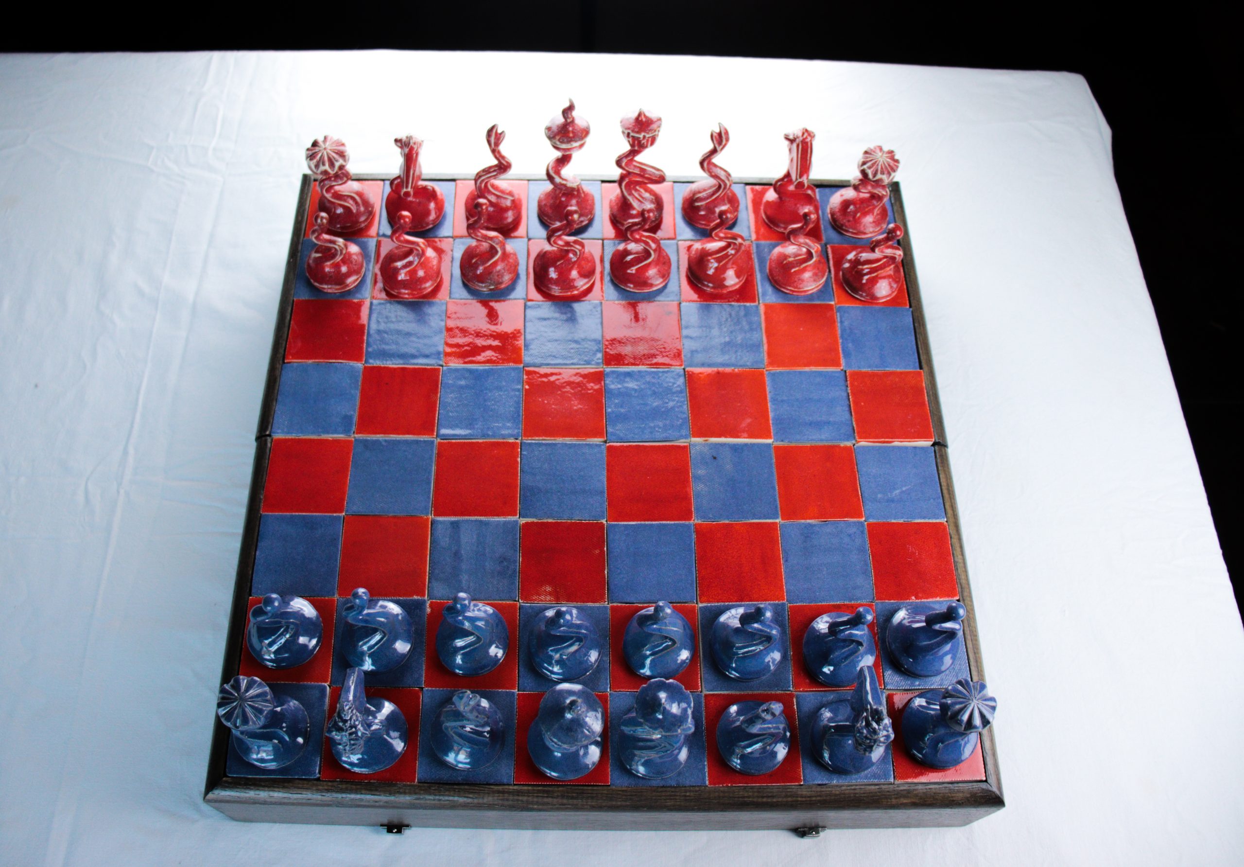 Jeu d'Échecs Rouge et Violet – Image 16