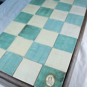Jeu d'Échecs Vert-Argent et Jaune – Image 4
