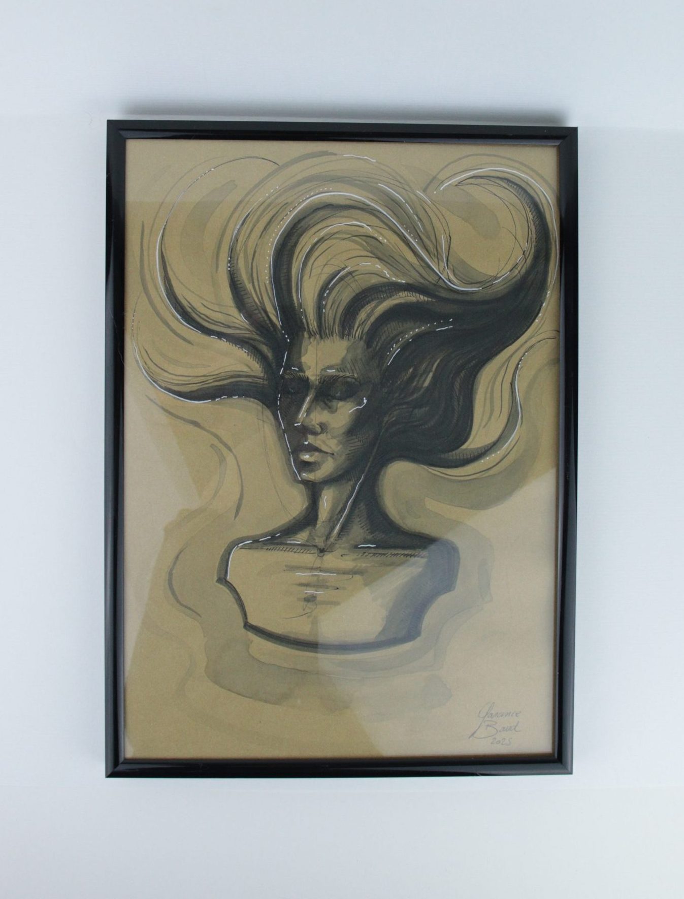 Dessin Original Encadré