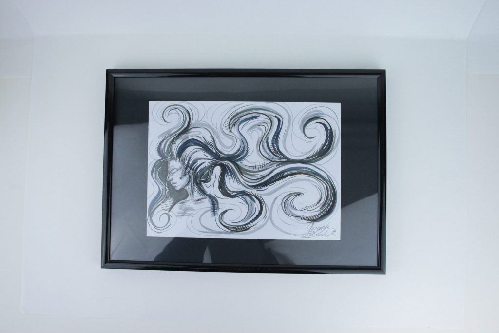 Dessin Original Encadré