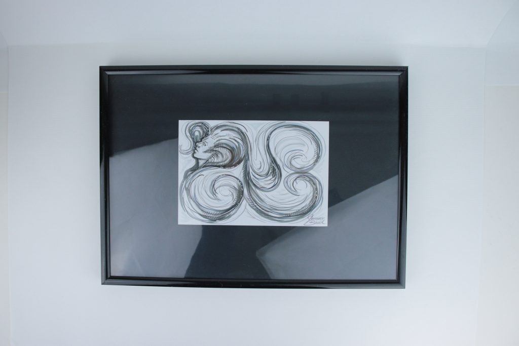 Dessin Original Encadré